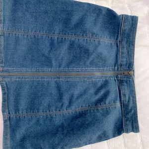 Dark Jean skirt Forever 21